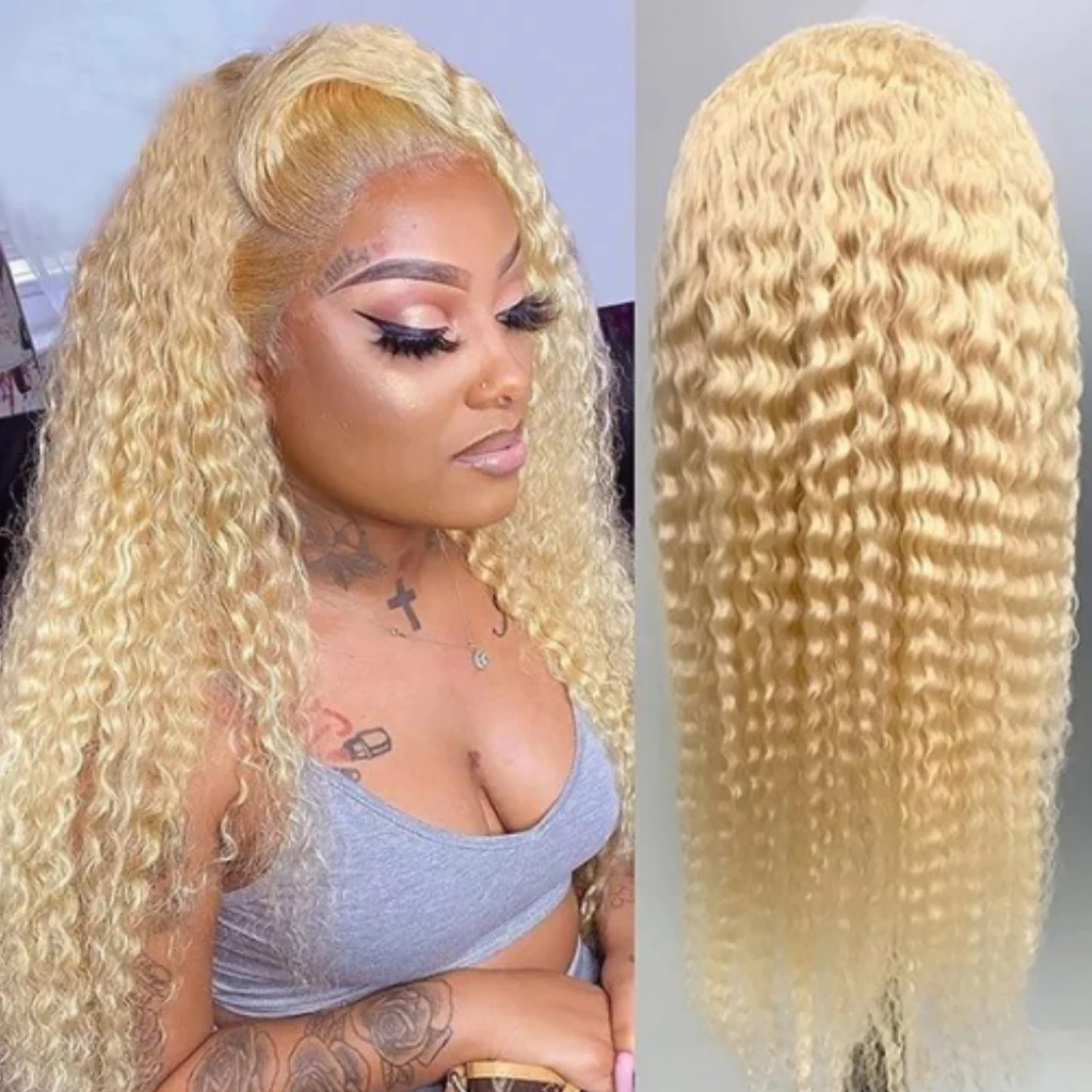 613blondewigdeepwavecurlylacefrontwigforblackwomen