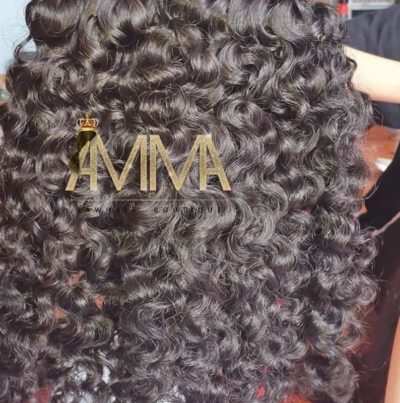 Burmese Curly Hair Bundles. This fantastic wig dye is a natural and organic solution dyed with a luxurious, natural color of the synthetic fibers
